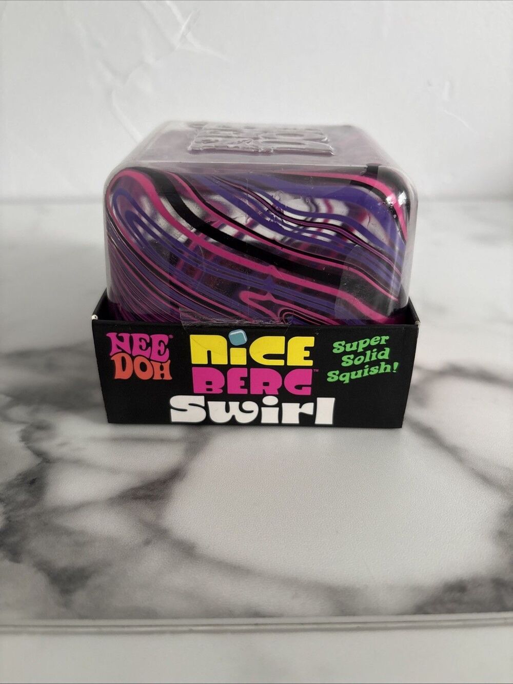 Nee Doh Nice Berg Swirl Super Solid Squish